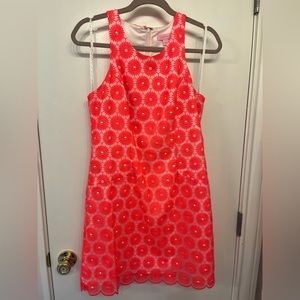 Lilly Pulitzer coral dress, size 6
